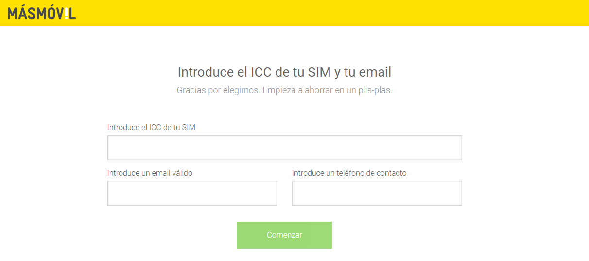 C贸mo activar tarjeta SIM M谩sm贸vil | Gu铆a 2020 - paso a paso Imagen: C贸mo activar tarjeta SIM M谩sm贸vil | Gu铆a 2020 - paso a paso